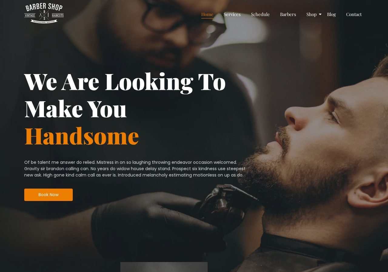 Men's Barber Shop & Salon — Barber / Salon website designed and developed by Abdul Razaque